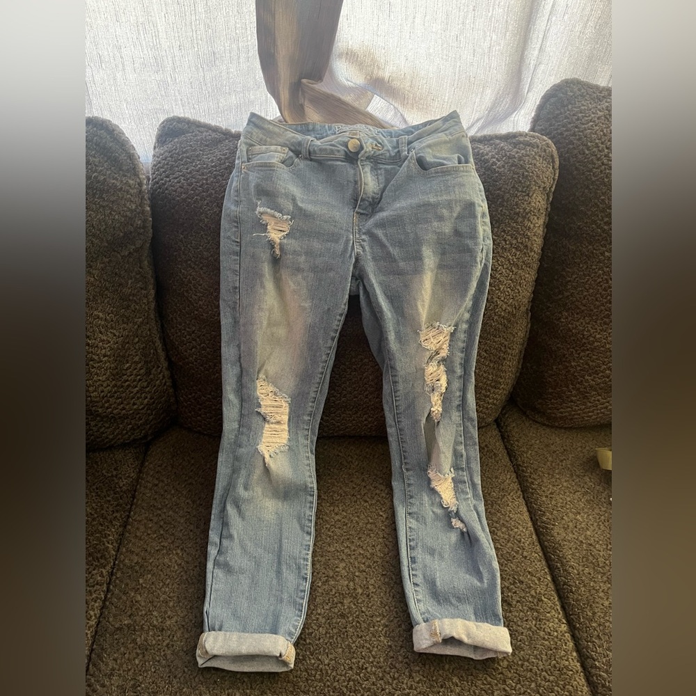 Skinny boyfriend jeans